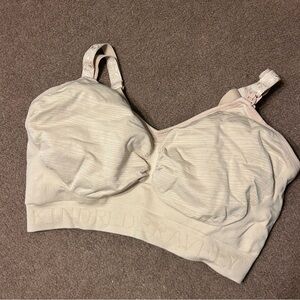 M-Busty Kindred Bravely Nursing/Pumping Bra Beige